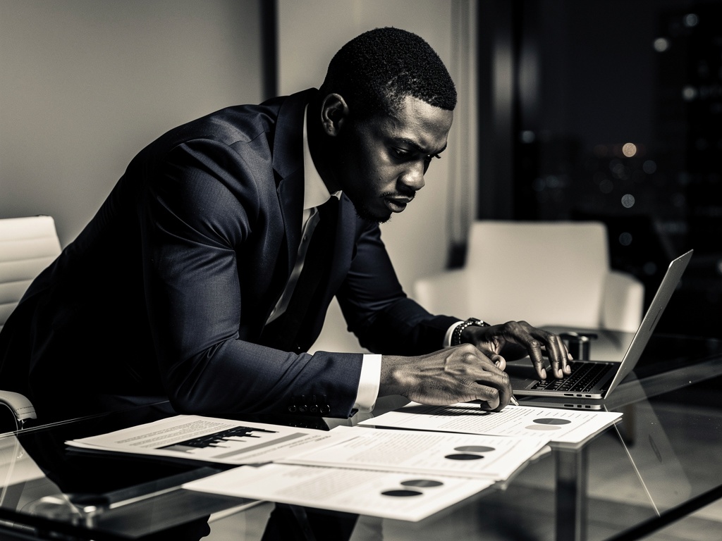 CSV Ventures — focused operator reviewing platform data